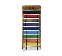Playwell Martial Arts Standard Wall Mounted Belt Rack Display (KOA WOOD)