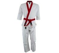 Playwell Tang Soo Do Red Trim Uniform 9oz (4/170cm)