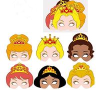 PlayWrite Princess Masks - 12 Pack