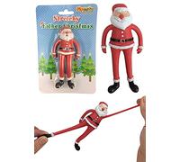 Playwrite 2 x Stretchy Father Christmas 12cm
