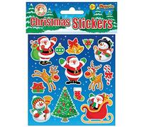 Playwrite 24 Count Rustic Crystal Christmas Stickers for Walls, Vehicles, Non-Porous Surfaces