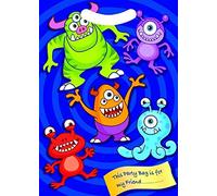 Playwrite 24 x Monster Party Loot Bags