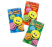 Playwrite Happy Face Spiral Notebook (Pack of 12)