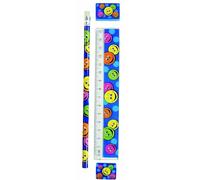 Playwrite Happy Face Stationery Set (One Size) (Multicoloured)
