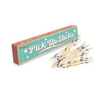 Playwrite Mikado Pick Up Sticks Traditional Games | Classic Retro Wooden Stick Game for Adults and Kids