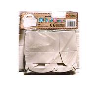 Playwrite Plain Treat Box (Pack of 10) in White Playwrite White