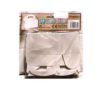 Playwrite Plain Treat Box (Pack Of 10) White (One Size)
