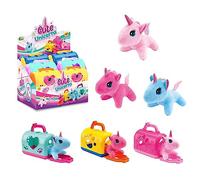 Playwrite Plush Unicorn Carry Case - Plushie Unicorn Cuddly Toy with Carry Case (One Design sent at Random)