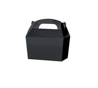 Playwrite Treat Boxes - Wedding Favour Cupcake Gift Party Box - Choose From 13 Colours (12, Black)