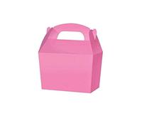 Playwrite Treat Boxes - Wedding Favour Cupcake Gift Party Box - Choose From 13 Colours (20, Pink)