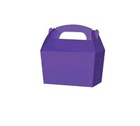 Playwrite Treat Boxes - Wedding Favour Cupcake Gift Party Box - Choose From 13 Colours (30, Purple)