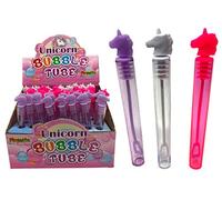 Playwrite Unicorn Party Bubble Tubs 3 assorted colours, 11cm x 12