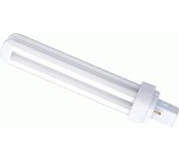 PLC 2 Pin Compact Fluorescent Lamp 18 Watt Cool White 840 - G24D Base CFL Bulb for General Indoor Lighting - Long-Lasting and Energy-Saving Light Source