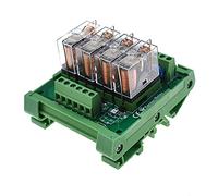 PLC amplifier TNKG2R-1E-1624P 1 SPDT DIN Rail Mount 12V 24V 4 Channel 1 SPDT 16A Pluggable Relay G2R-1-E (12V-PNP)