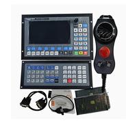 PLC Controller DDCS Expert 3/4/5 Axis CNC Controller Kit With MPG & Keyboard & Power supplie For Cnc Machine Woodworking (Size : DDCSE 4Axis Kit)