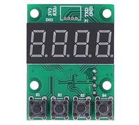 PLC Controller Module Industrial Control Digital Tube Display Parameter Monitor WSLED4 ABS Material DC 3.5 5V Voltage for Automation Equipment and Machinery
