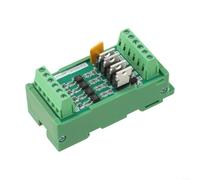 PLC DC Amplify Board, 4-Channel NPN/PNP Optocoupler Isolation, For Industrial Control Systems(PNP)