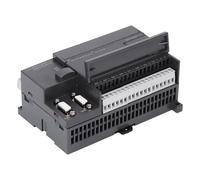 PLC Industrial Control Board 12 in 8 Out Programmable Logic Controller Module with RS232 RS485 Port DC24V, High Speed 32 Bit CPU for Industrial Automation Systems
