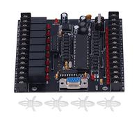 PLC Industrial Control Board 20MR Controller Module Single Chip Microcomputer with 8000 Steps Memory for Industrial Automation and Assembly Lines 24V DC or AC 5A Maximum Output