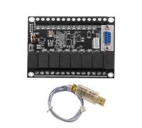 PLC Industrial Control Board FX1N-20MR 12 Input 8 Output Relay AD DA for Gx Developer Automation Packaging Printing