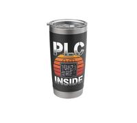 PLC Inside Industrial Automation Engineer Humor Stainless Steel Insulated Tumbler