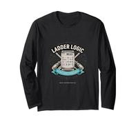 PLC Programmer Controls Engineer Ladder Logic Long Sleeve T-Shirt