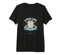 PLC Programmer Controls Engineer Ladder Logic Premium T-Shirt
