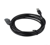 PLC Programming Cable for Logo 6ED1057-1AA01-0BA0, USB to Serial Converter Cable for PLC Communication, 2.5m Black