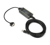 PLC Programming Cable USB MPI Programming Cable Compatible for Siemens S7-200 300 400 7 Pin Isolated Cable PLC Cable Adapter for 6ES7972-0CB20-0XA0 Replacement