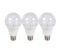 Plcnn 3 Pack Plant Grow Light Bulb Full Spectrum LED Grow Light Bulb 12W Daylight White Growing Bulbs for Indoor Plants, Greenhouse, Hydroponic