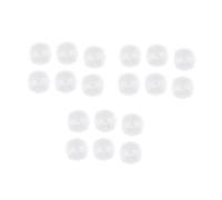 PLCPDM 18Pcs Stick Button Caps Replacement Button Caps for Game Controllers Game Accessory 20.2mm/25.3mm Diameter
