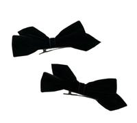PLCPDM 1Pair Sweet Bowtie Hair Clip French Hairpin Girl Barrettes Side Pin Hairclip Female Girl Hair Styling Decors