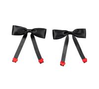 PLCPDM 1Pair Sweet Bowtie Hair Clip French Hairpin Girl Barrettes Side Pin Hairclip Female Girl Hair Shape Decors