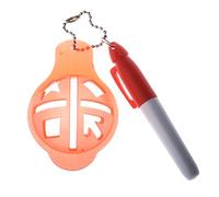 PLCPDM 2 Pack Golf Ball Multi-track Line Marker Pen Training Template Alignment Positioning Kit Liner Tool Liner Drawing Template Drawing Alignment Marking Pen