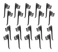 PLCPDM 20Pcs Detachable Metal Penlight Clamps Weather Immune Construction for Permanent Equipment Security Expert Light Owner