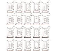 PLCPDM 20Pieces Vintage Styles Musical Instrument Pendants Accessory for Music Lovers and Craft Enthusiasts in Antique Silver Antique Silver Jewelry Findings