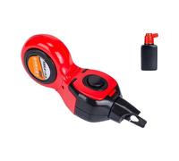 PLCPDM 3. High-Capacity Carpentry Marker with Fast-Winding Handle & Impact-Resistant ABS Housing for Leakproof Inks Scriber for Wood Trimming