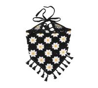 PLCPDM Adjust Crochet Hair Scarf Hairband for Female Headscarf Flower Kerchiefs Headbands Bandanas Female Head Scarf