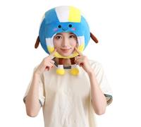 PLCPDM All Age Adjustable Sports Fan Caps With Stuffed Limbs Decoration Ideal For Game Days Video Creation Event Funny Volleyball Hat With Cartoon Limbs