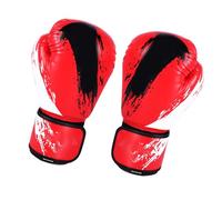 PLCPDM Boxing Gloves For Adult Men Women Kid Teens Leather Kickboxing Training Gloves For Kickboxing Boxing Workout 10oz 6oz Beginner Boxing Gloves