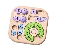 PLCPDM Brains Training Puzzle Toy for Cats Encouraging Active Play and Weight Management Through Engagement Food Bowl