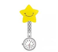 PLCPDM Cartoon Nurse Clip Watch Movement Nurse Hanging Watch Lovely Nurse Doctor Clip Suitable for Healthcare Workers Light Weight Nurse Timepiece