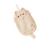 PLCPDM Cartoon Tanuki Hanging Towel From Soft And Absorbent For Home Kindergarten Fun Animal Print Towels Student Dormitory Towel