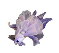 PLCPDM Creative Hairpin Fish Hair Clip Elegant Retro Stylish Bunches Ornament Sweet Balletcore