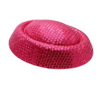 PLCPDM Fascinators Hat Base Colrful Flight Attendant Hat Percher Headwear Elegant Pillbox Hat Base