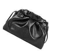 PLCPDM Fashionable Evening Bag Cloud Texture Practical PU Leather Multi Compartment Storage Convertible Strap for Everyday Use Modern Tote Handbag Multi-Pocket Organization Comfortable Strap