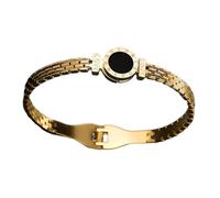 PLCPDM Fashionable Roman Numeral Letter Love Bangle Jewelry Accessories Stylish Daily Wear Wristband For Women And Girls Trendy Women Accessories