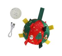 PLCPDM Flexible Rubber Canine Plaything Highlighting Constructed in Sound Consequences and Random Motion for Training and Enjoyment Engaging Individual Activating Pet Toy