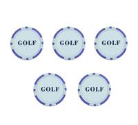 PLCPDM Golfs Ball Marker with Hat Clip Tool Professional Golfs Balls Pointers for Exact Position Marking on Greens Personality Golf Marker