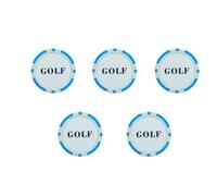 PLCPDM Golfs Ball Marker with Hat Clip Tool Professional Golfs Balls Pointers for Exact Position Marking on Greens Personality Golf Marker